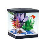 1 5 Gallon Plastic Fish Tank With Internal Filter Aquarium Hood Led Light Home