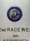 Vintage 1980 Marblehead Racing Association 92nd Pleon Regatta 1st Place J-24