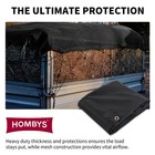 7x18 Dump Trailer Mesh Tarp Heavy Duty Truck Bed Cover W  Grommets