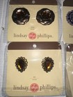 Lindsay Phillips 7 Pairs Interchangeable Shoe Snaps Charms Accessories Lot New 