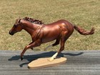 Breyer Traditional Series Secretariat Horse With Base Model Horse Race Horse