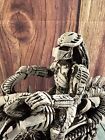Alien Vs Predator Bone Style Statue Motorcycle 12 X 11    