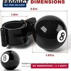 8 Ball Steering Wheel Knob Spinner  Suicide Knob  Heavy Car Turning Suicide Spin
