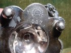 Simpson Hall Miller O37 Silver Plated Napkin Ring Two Children