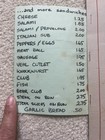 Vintage Fox Hollow Restaurant Menu Mentor Ave Cleveland Oh W  Handwritten Insert