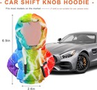 Car Gear Shift Hoodie  Funny Hoodie Automotive Shift Knob Cov Color  Lightning