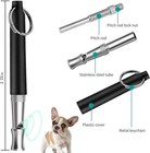 2 Pcs Set Dog Whistle For Obedience Training And To Stop Barking   Lanyard