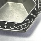 Wilton Armetale Pewter Candy Dish Hexagon Mint Dish Serving Bowl
