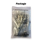 Kit Body Piercing For Belly Tongue Nipple Lip Nose 14g   18g Needles 8 Piece 