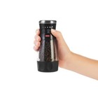 Oxo Softworks Pepper Grinder  Black Refillable Spice Mill  Stainless Steel