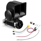 12v 150db Snail Air Horn For Trucks   Motorcycles  Electric Train Horn Kit With