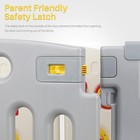 Kidzone Baby Playpen Kids 8 Panel Safety Play Center Yard Home Indoor Outdoor
