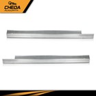 Pair Fit For 2008-2011 Ford Focus Slip-on Rocker Panels Silver Left right