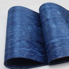 98    22   Recon Blue Burl Exotic Wood Veneer Sheet 0 45mm Fleeced Paper Back