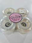 Bont Skates Glow Light Up Led Quad Roller Skate Wheels Pearl White 62x38mm 83a