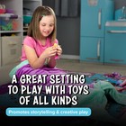 Mermaid Kingdom Activity Rugs For Kids - Extra Thick Non-slip - 66 X 40 Inches
