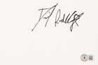 Daniel Radcliffe Autographed  harry Potter  8x10 Script Photo  beckett - Bas 