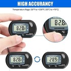 Aquarium Thermometer  Fish Tank Thermometer  Digital Temperature Test  1 Pack