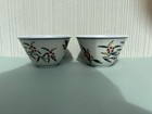 Pair Of Antique Chinese Hand Painting Ming Chenghua Mark Porcelain Cups