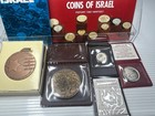 Great Gift starter   Coins Of Israel Mint Sets  Medals  Silver 1 2 Shequel