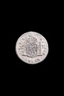 1825 Bolivia 1 2 Real Silver Coin 0 896 Fine - Ferdinand Vii Potosi Mint