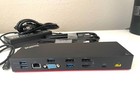 Lenovo Thinkpad Thunderbolt 3 Docking Station 40ac W  Ac  Hdmi   Dp Cables