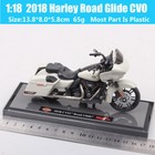 Maisto 1 18 Scale Harley Cvo Road Glide Motorcycle Diecast Bike Models Toy 2018