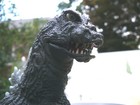 2 Godzilla Monster Heads 1966   1968 Movie Figures Rare Collectibles