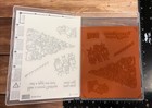 Stampin  Up  144889 Santa Paws Rubber Clear Mounted Stamp Set Of 6 Pet Christmas