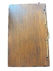 Vintage 1941 Here   s How Cocktail Book Wood Cover Barware Cabincore