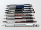 Mixed Lot Of 9 Pentel Graph Gear 500 Mechanical Pencils 0 3mm-0 9mm List In Desc