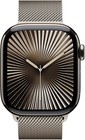Apple Watch Series 10  gps lte  42mm Natural Titanium Case   Milanese Loop
