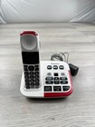 Panasonic Kx-tgm420 White Amplified Cordless Phone Digital Answering Machine