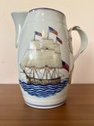 Mottahedeh Our Maritime Heritage 96 Oz  Pitcher Uss Constitution Mint