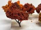 Woodland Scenics Ho Lot Fo 26 Modified Autumn Trees  Very Nice-please Read 