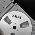 Akai 7    Tape Reel  Aluminum Reel To Reel Empty Take Up Reel    1 Set Silver 