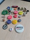 Nice Vintage Lot Of Political Pins And Buttons  In Solid Shape For Their Age 
