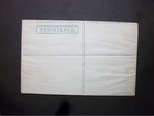Gb Stationery 1878 Qv 2d Blue Registered Envelope Size G Sans Serif H b Rp2