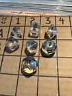 Chessex Borealis Aquerple W black Polyhedral 7 Dice Set - Chx 27420 Ultra Rare