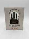 Pre 9-11 Macy s Twin Towers new York City Skyline Musical Snow Globe Works W Box