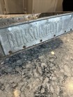 Vintage 1950s Benson Bottling Co  24 Soda Crate Metal Handle Rare