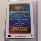 2017 Women Of Star Trek 50th Anniversary Samantha Eggar Autograph Card