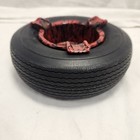 Vintage Firestone Rubber Tire Red Plastic Ashtray