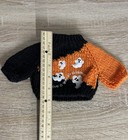 Lot Of 12 Hand Knit Clothes For Dolls  plush stuffed Animals teddy Bears