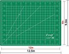 Self Healing Sewing Mat - 9  X 12  Double Sided 5-ply Cutting Mat For Craft  Sew