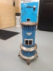 Antique Blue Enamel  0200 Stannard Oil Kerosene Parlor Cabin Heater cook Stove