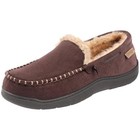  Men s Moccasin Slippers Memory Foam House Shoes  Indoor And Outdoor 10 Coffee