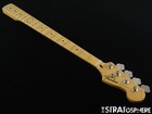 Fender Standard J Jazz Bass Neck   Tuners Guitar Parts Modern C Maple