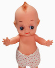 Vintage Winged Kewpie Boy Doll Anatomically Correct 19 5  Japan Collectible Rare