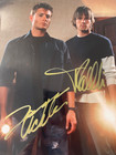 Jensen Ackles   Jared Padalecki Supernatural Signed 8x10 Auto Coa